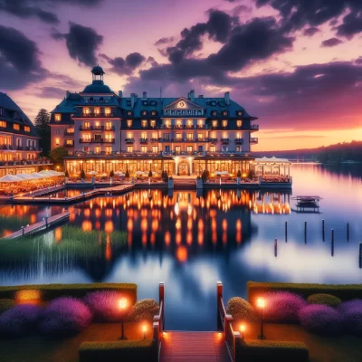 Hotel nad mazurskim jeziorem: luksusowa oaza wypoczynku i przyrody