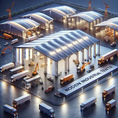 Nowoczesne hale namiotowe dla przemysłu w atrakcyjnych cenach