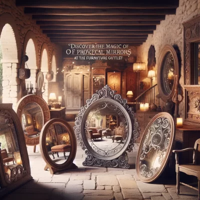 Odkryj magię prowansalskich luster w Outlet Meblowym